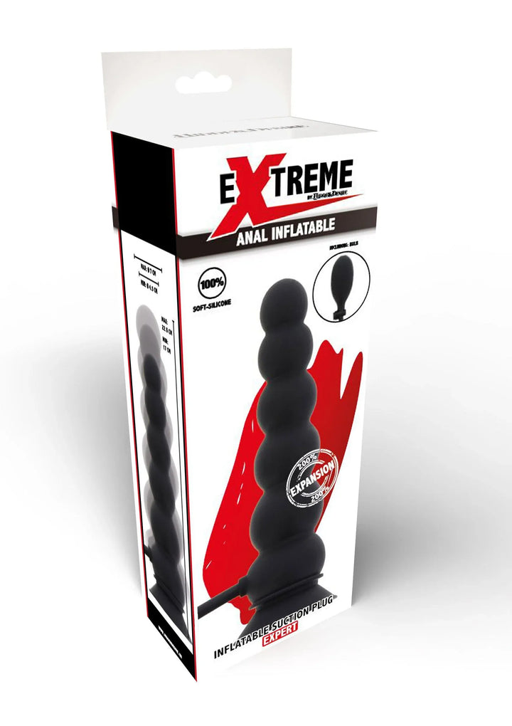 Hidden Desire opblaasbare Suction Plug Expert | Opblaasbare Buttplug - Hidden Desire | SIN&LACE