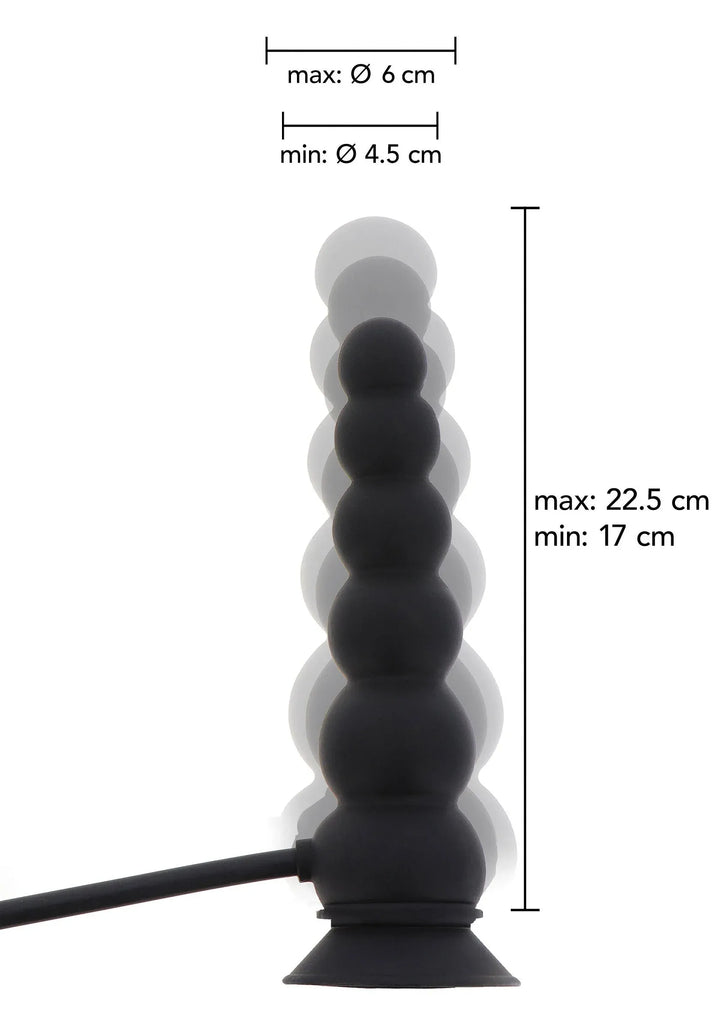 Hidden Desire opblaasbare Suction Plug Expert | Opblaasbare Buttplug - Hidden Desire | SIN&LACE