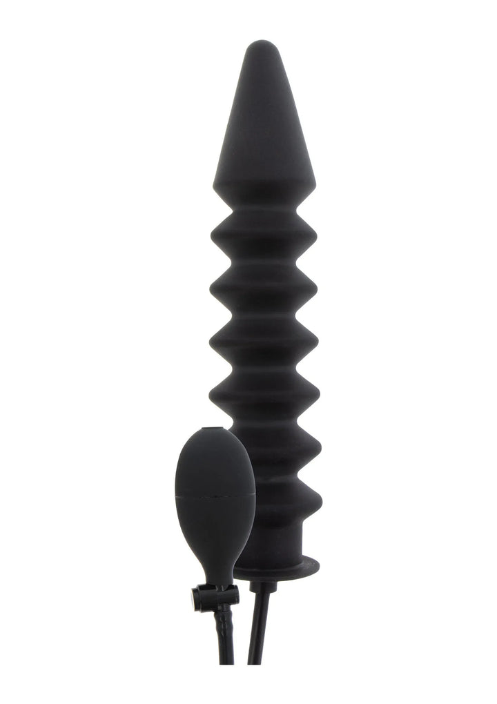 Hidden Desire opblaasbare Ribbed Plug Expert | Opblaasbare Buttplug - Hidden Desire | SIN&LACE