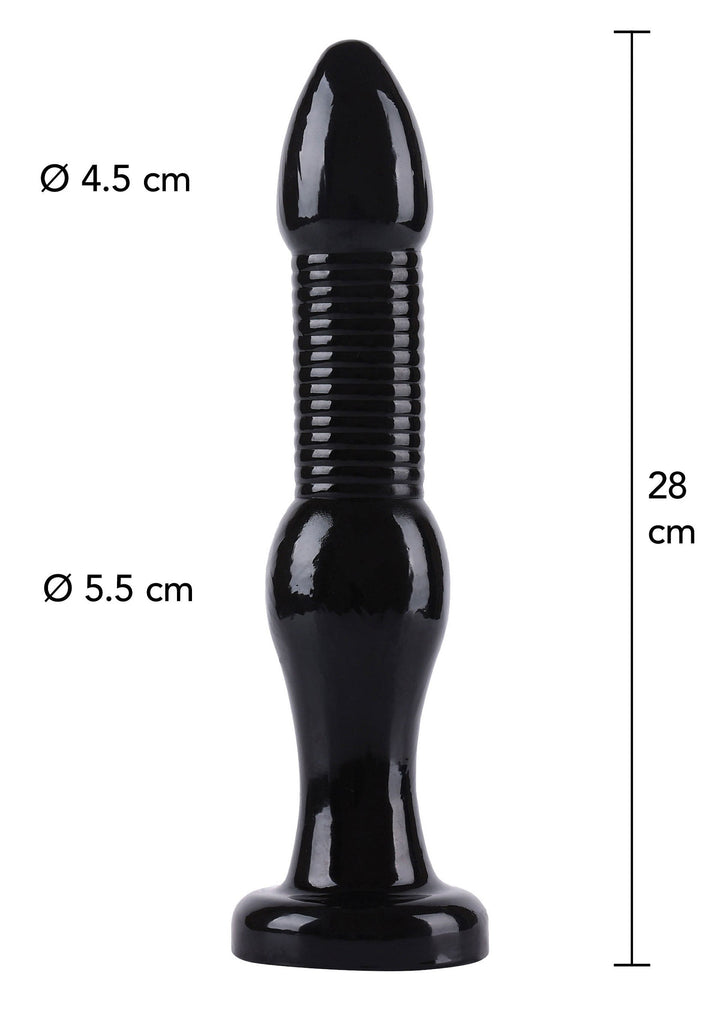 Hidden Desire Anal Intruder 28 cm - Zwart