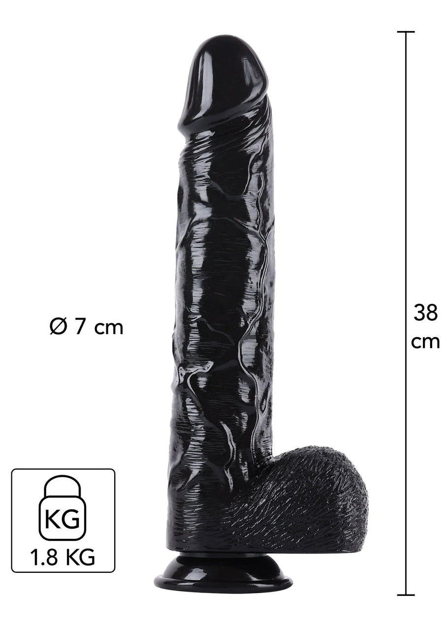 Hidden Desire Dong 38 cm | XL Anaal Dildo - Hidden Desire | SIN&LACE