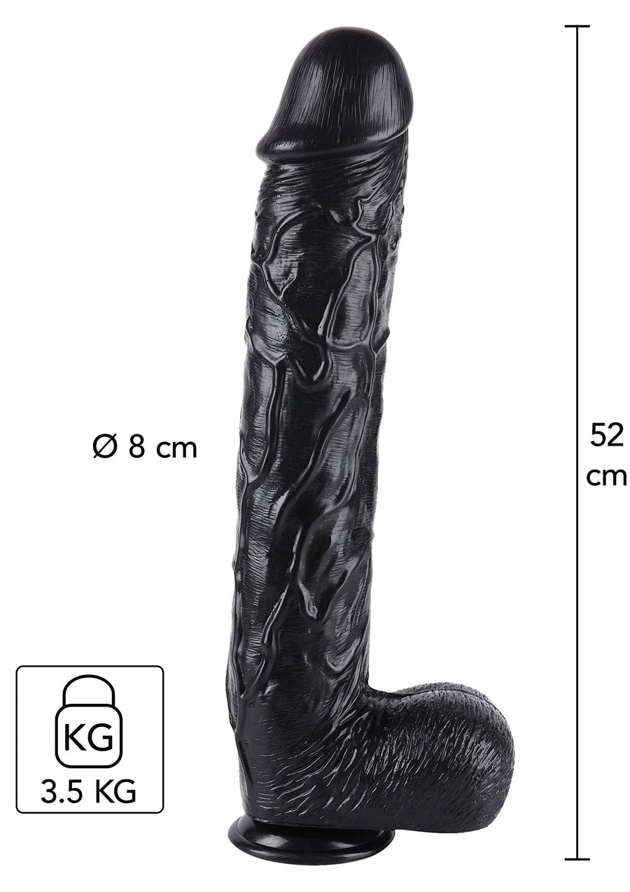 Hidden Desire Dong 52 cm | XL Anaal Dildo - Hidden Desire | SIN&LACE