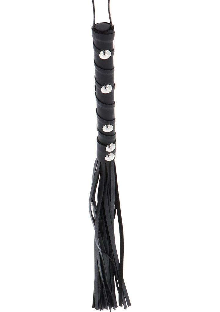 Hidden Desire Short Studded Flogger Whip