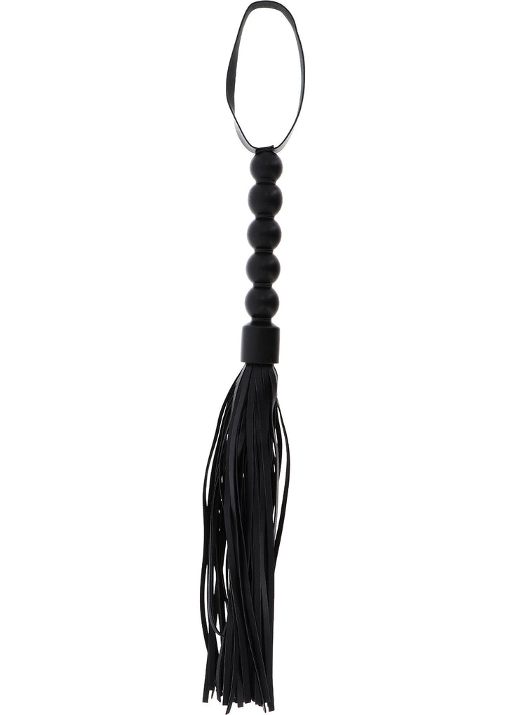 Hidden Desire Short Beaded Flogger Whip