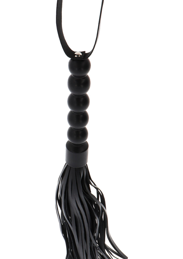 Hidden Desire Short Beaded Flogger Whip