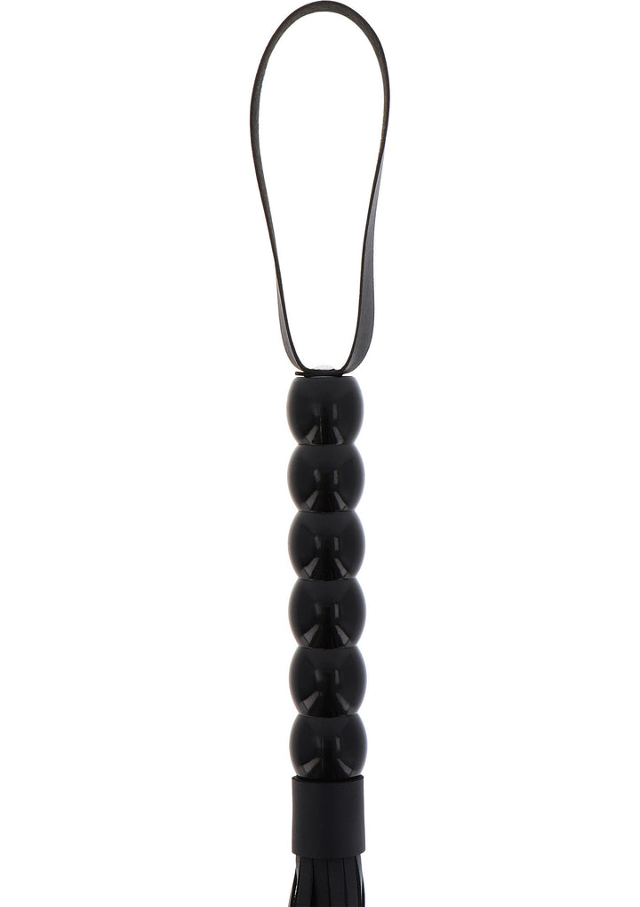 Hidden Desire Long Beaded Flogger Whip