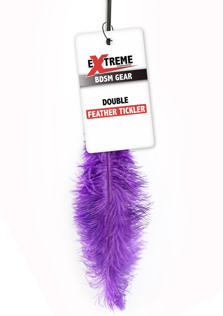 Hidden Desire dubbele veren-tickler