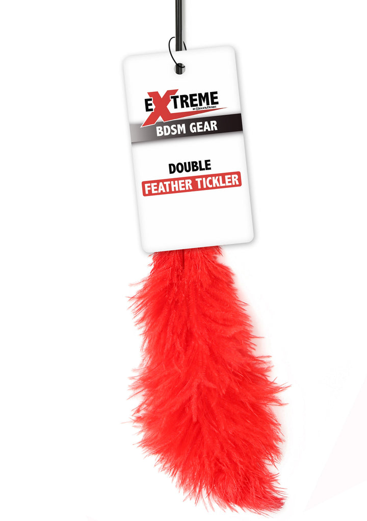 Hidden Desire dubbele veren-tickler