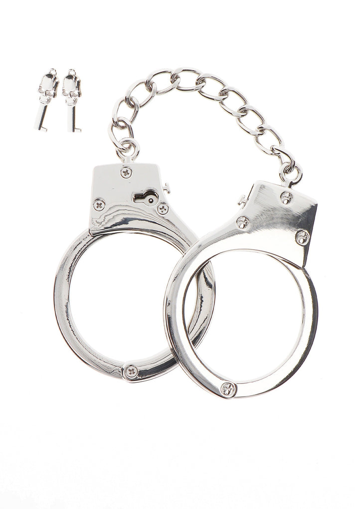 Silver Plated BDSM Handcuffs
