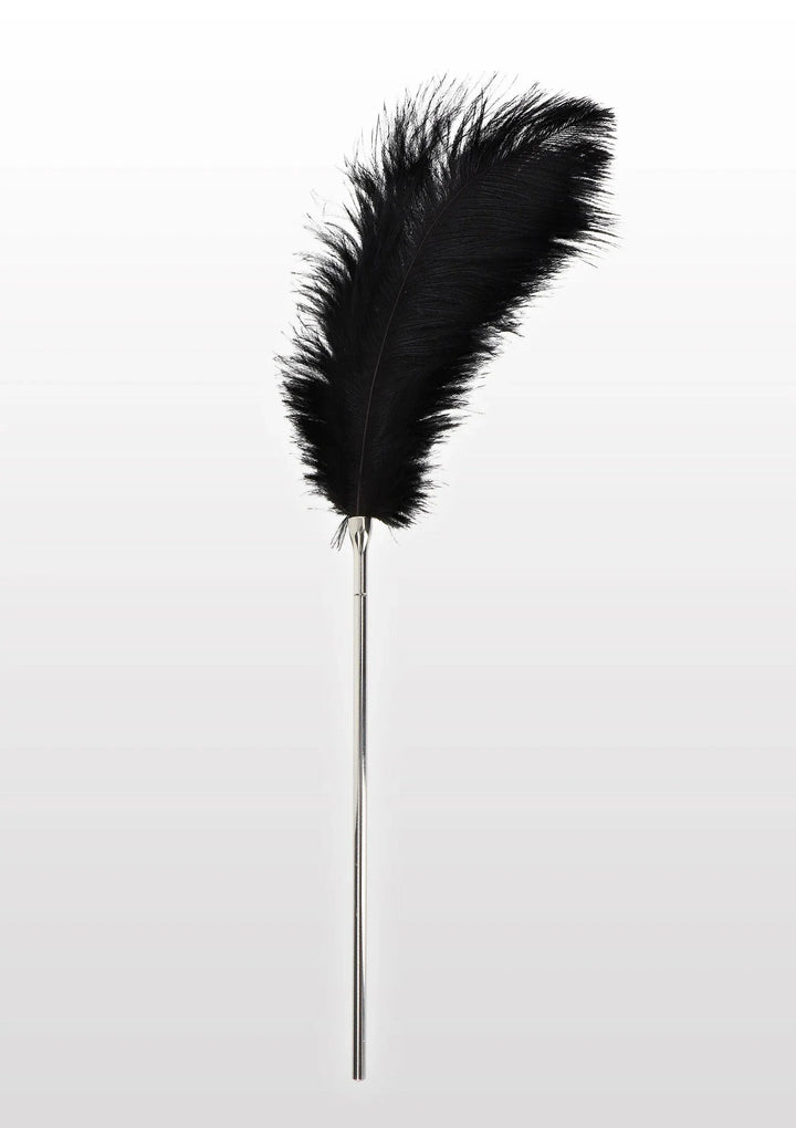 TABOOM Zwarte Veren Kietelaar | Zwepen - Taboom | SIN&LACE