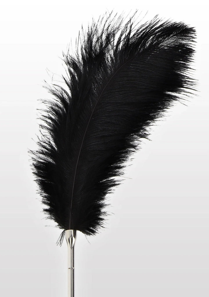 TABOOM Zwarte Veren Kietelaar | Zwepen - Taboom | SIN&LACE