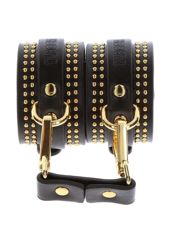 Studded Ankle Cuffs Set