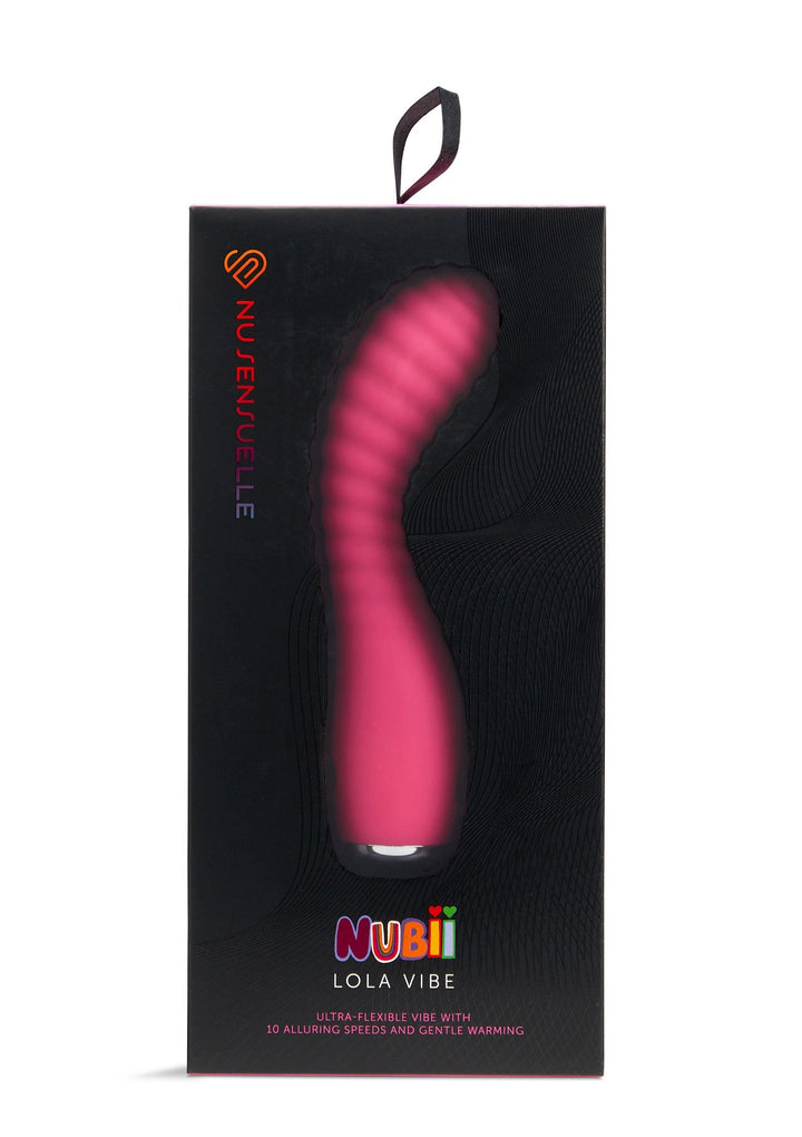 Nu Sensuelle Lola Flexible Warming Vibrator | Clitoris vibrator - Nu Sensuelle | SIN&LACE
