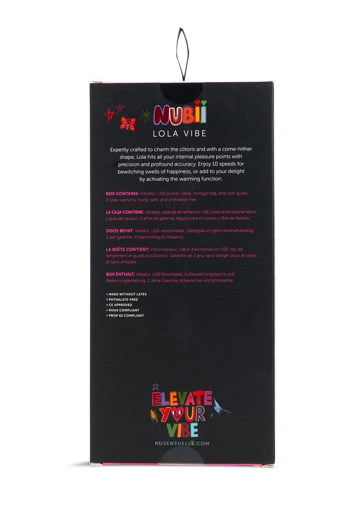 Nu Sensuelle Lola Flexible Warming Vibrator | Clitoris vibrator - Nu Sensuelle | SIN&LACE