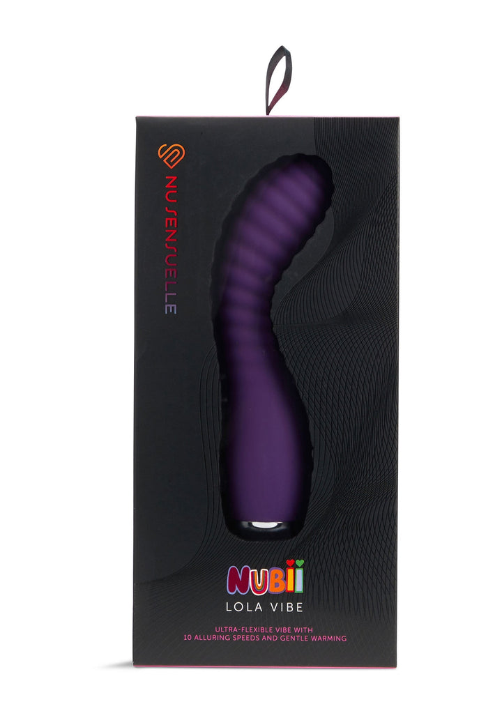 Nu Sensuelle Lola Flexible Warming Vibrator | Clitoris vibrator - Nu Sensuelle | SIN&LACE
