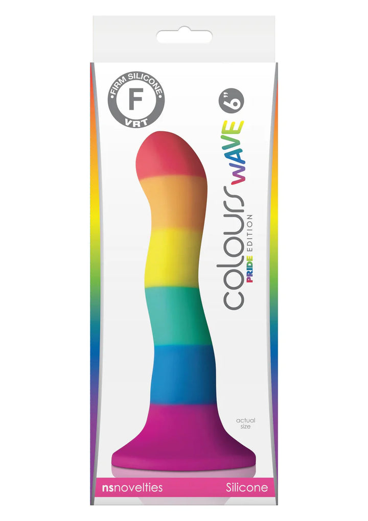 Pride Edition Wave Dildo 6 inch | Dildo - NS Novelties | SIN&LACE