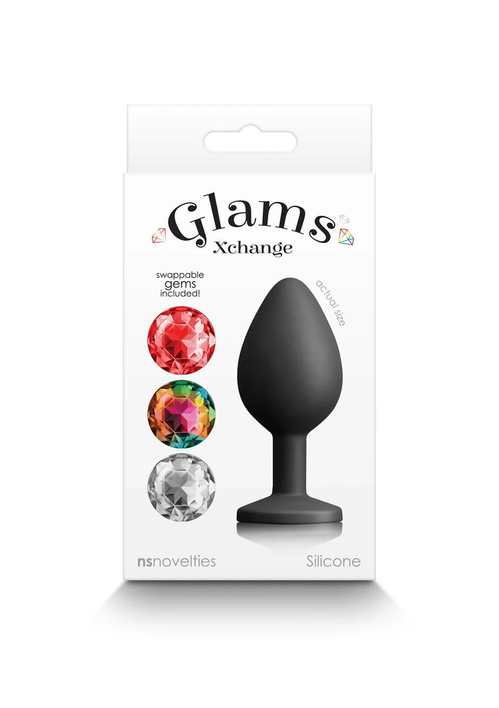 Glams Xchange Round Medium | Buttplug - NS Novelties | SIN&LACE
