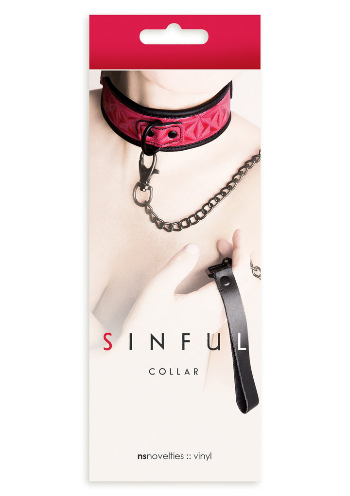 NS Novelties Collar halsband met leash