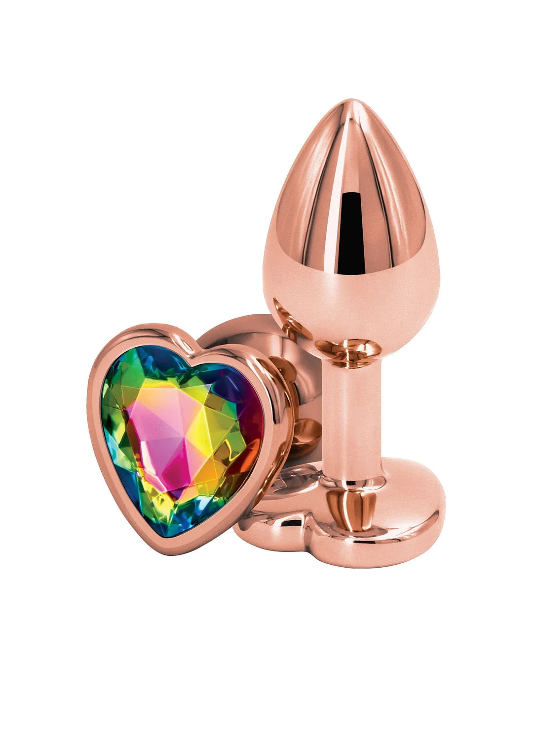 Rear Assets Rose Gold Heart S | Buttplug - NS Novelties | SIN&LACE