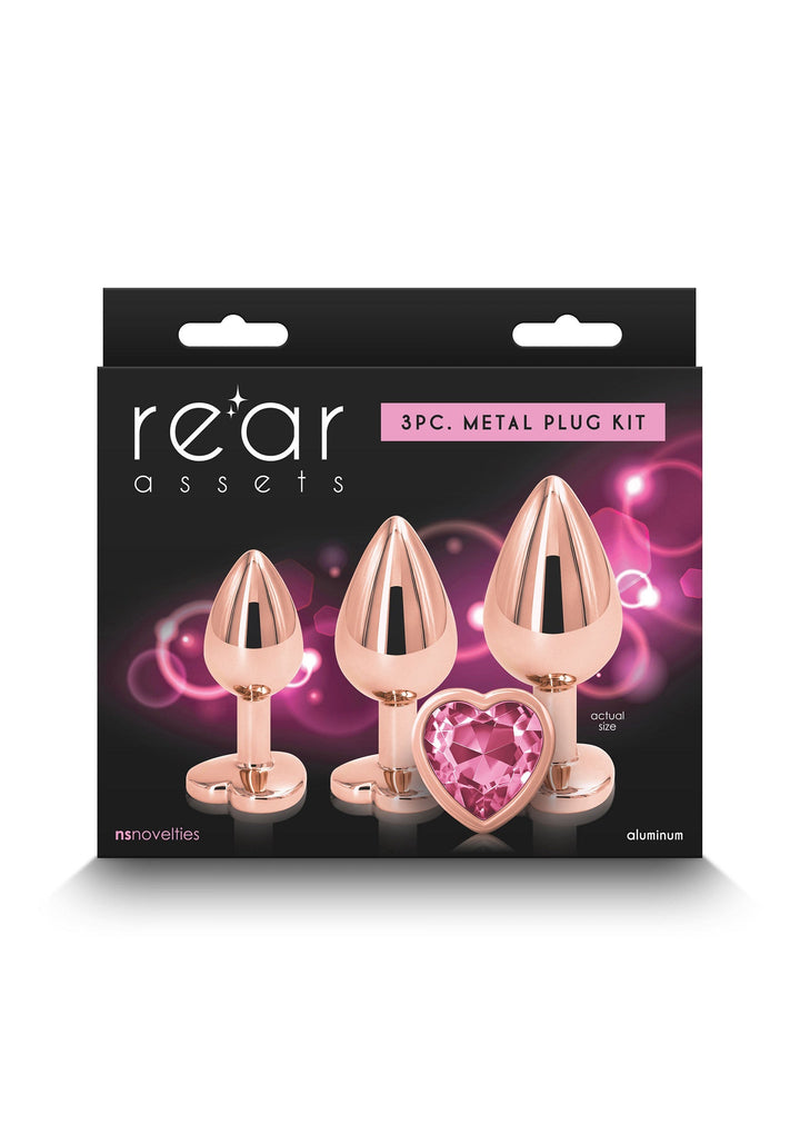 NS Novelties Rear Assets Trainer Kit Heart dilatieset