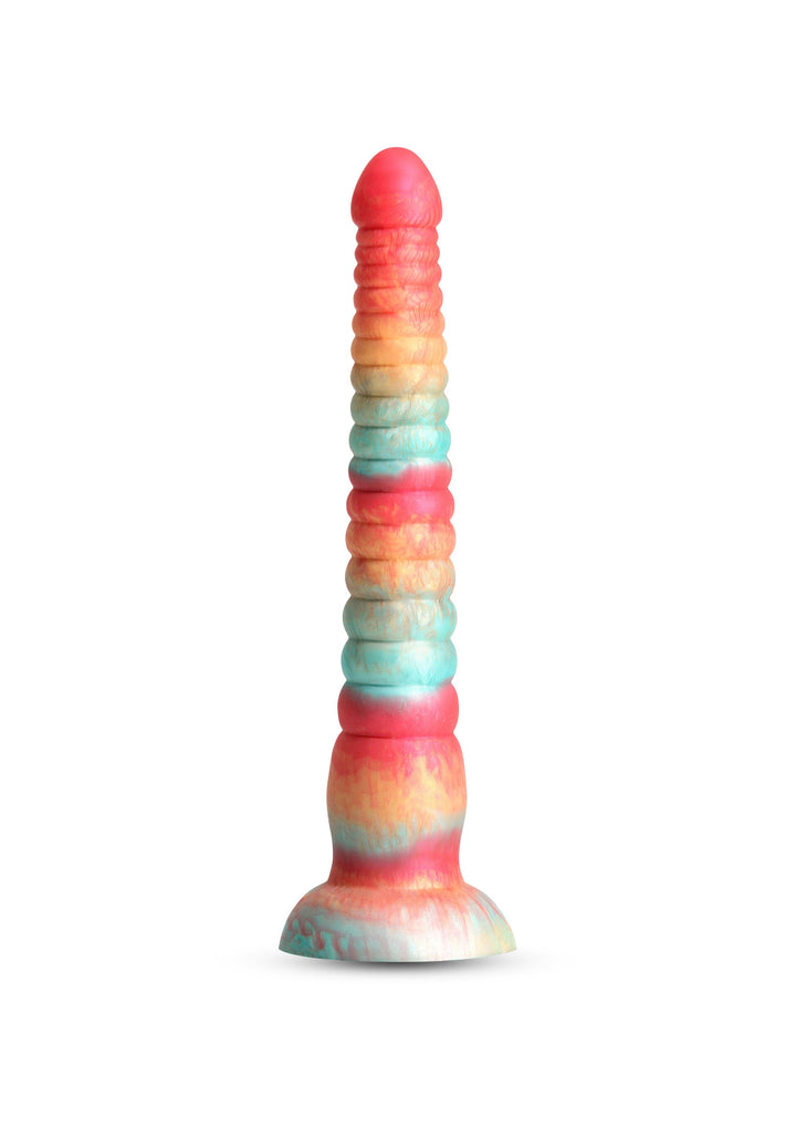 Stacked 9 inch Dildo - Rood - afbeelding 5