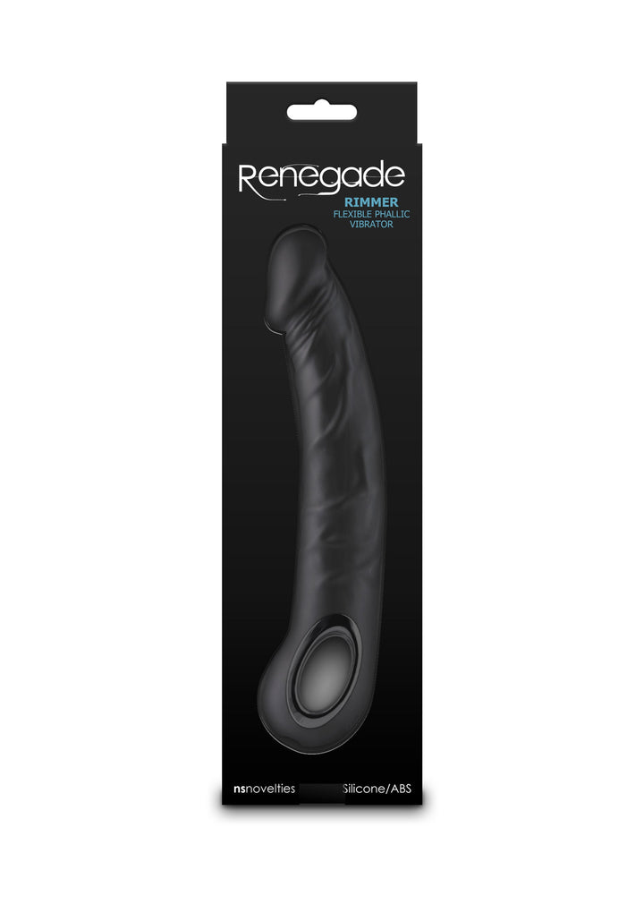 NS Novelties Renegade Rimmer Anaal Vibrator Zwart - productfoto 4 | SIN&LACE