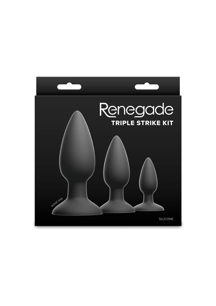Triple Strike Anal kit | Buttplug - NS Novelties | SIN&LACE