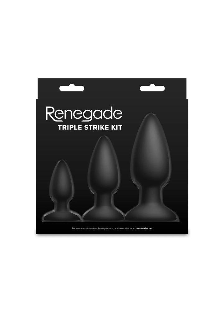 Triple Strike Anal kit | Buttplug - NS Novelties | SIN&LACE