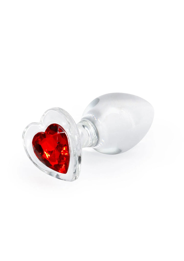 Crystal Desires Red Heart Medium | Buttplug - NS Novelties | SIN&LACE