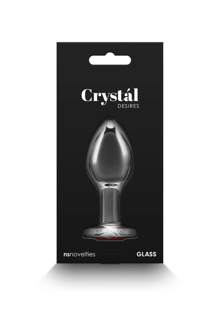 Crystal Desires Red Heart Medium | Buttplug - NS Novelties | SIN&LACE