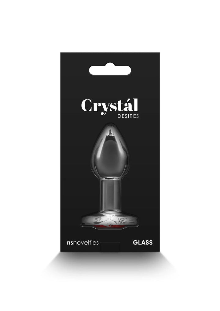 Crystal Desires Red Heart Small | Buttplug - NS Novelties | SIN&LACE