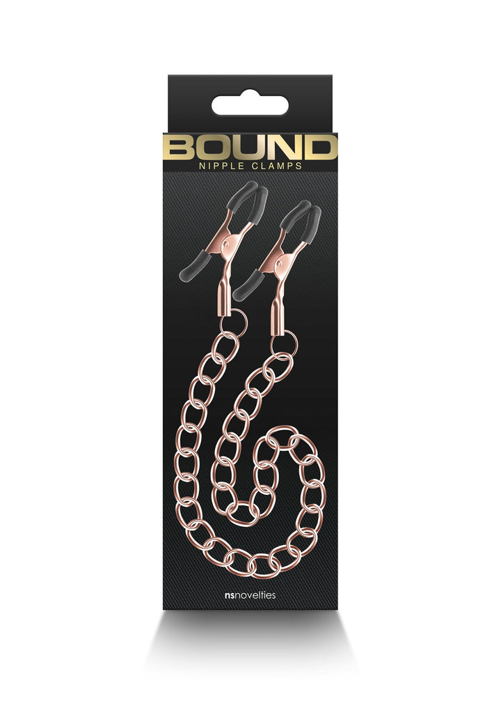 NS Novelties Bound Nipple Clamps DC2 tepelklemmen