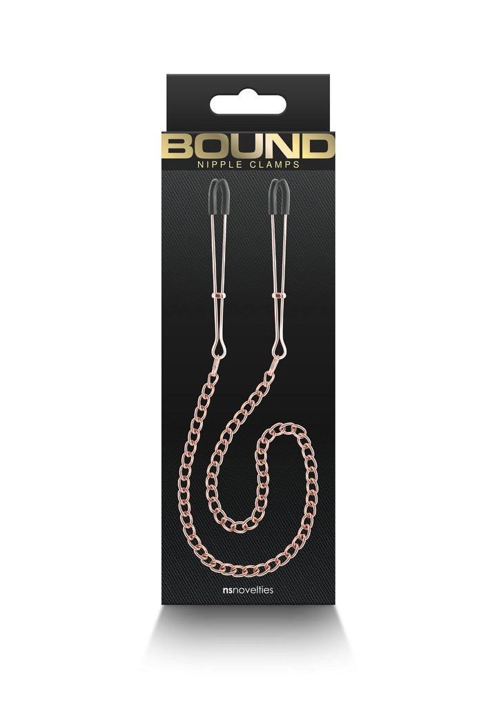 NS Novelties Bound Nipple Clamps DC3 tepelklemmen