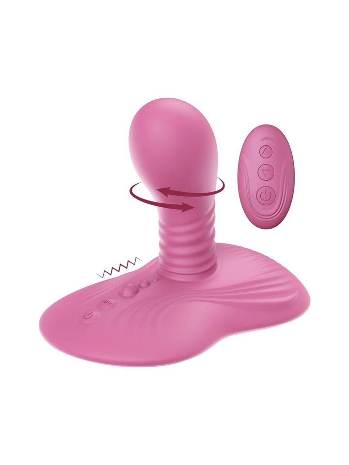 She.E.O Roterende Zadelvibrator Roze | Zadelvibrator - She.E.O | SIN&LACE
