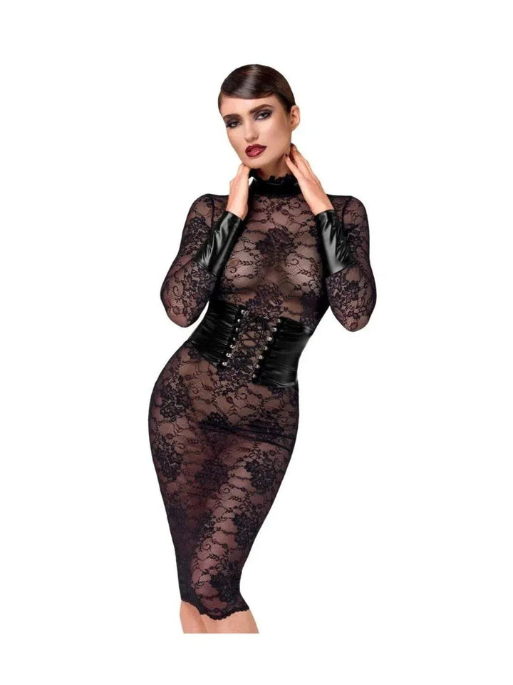 Noirelle Kanten Jurk | Jurk - Noir Handmade | SIN&LACE