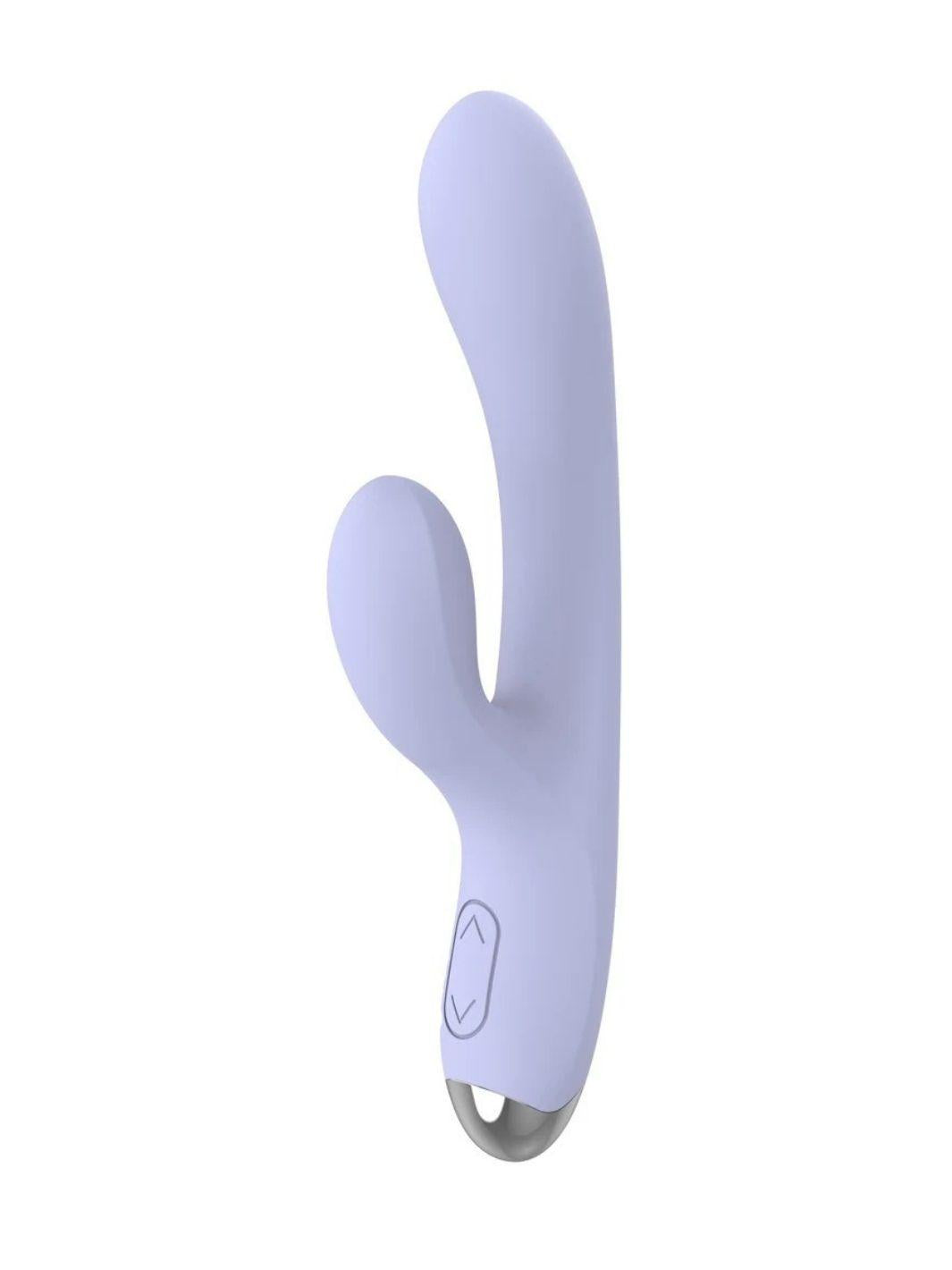 beau coeur RIVANO gebogen rabbit vibrator paars | Rabbit vibrator - beau coeur | SIN&LACE