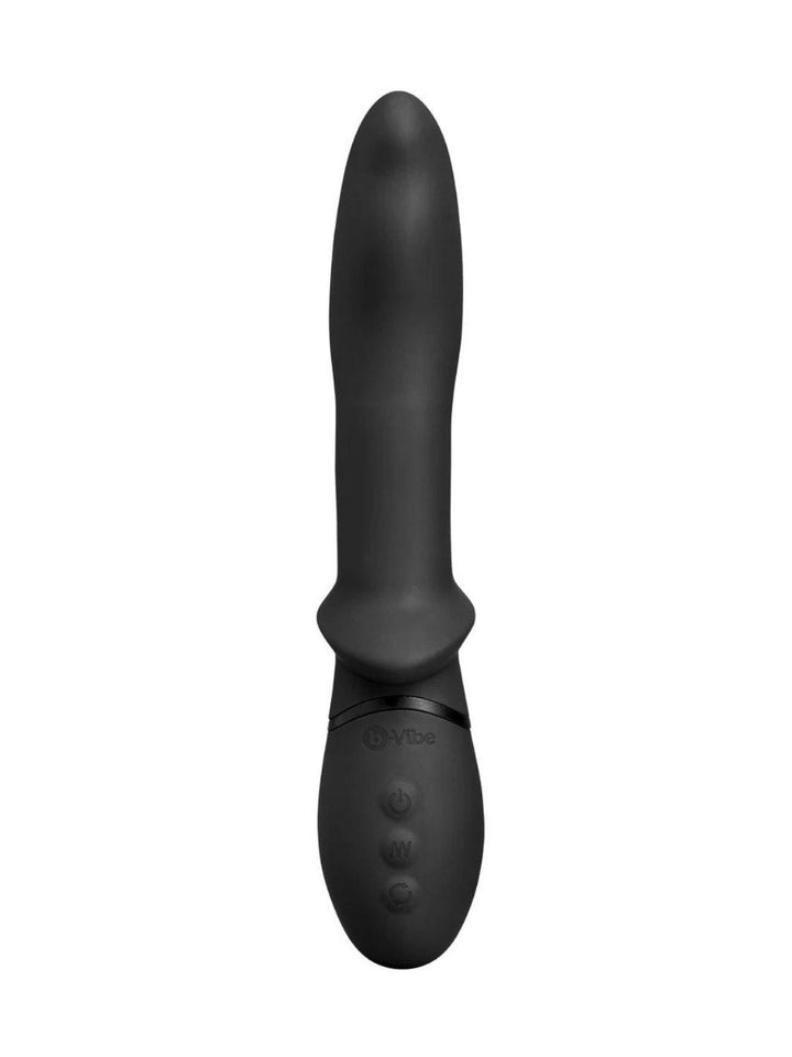 b-Vibe rimstimulator voor P-spot zwart | Anaal vibrator - b-Vibe | SIN&LACE