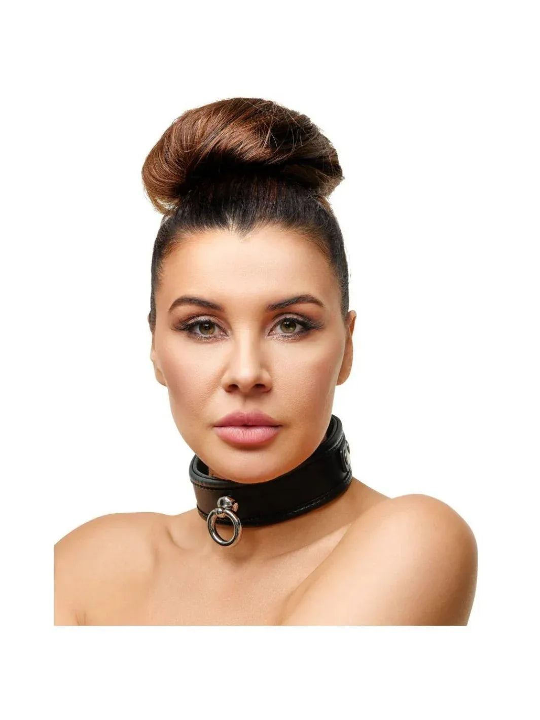 Leren Bondage Halsband - ZADO | Halsband - ZADO | SIN&LACE