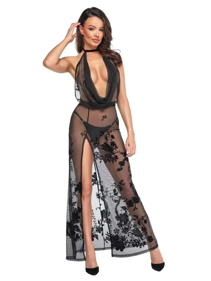 Noir Handmade Jurk Libido Mesh | Jurk - Noir Handmade | SIN&LACE