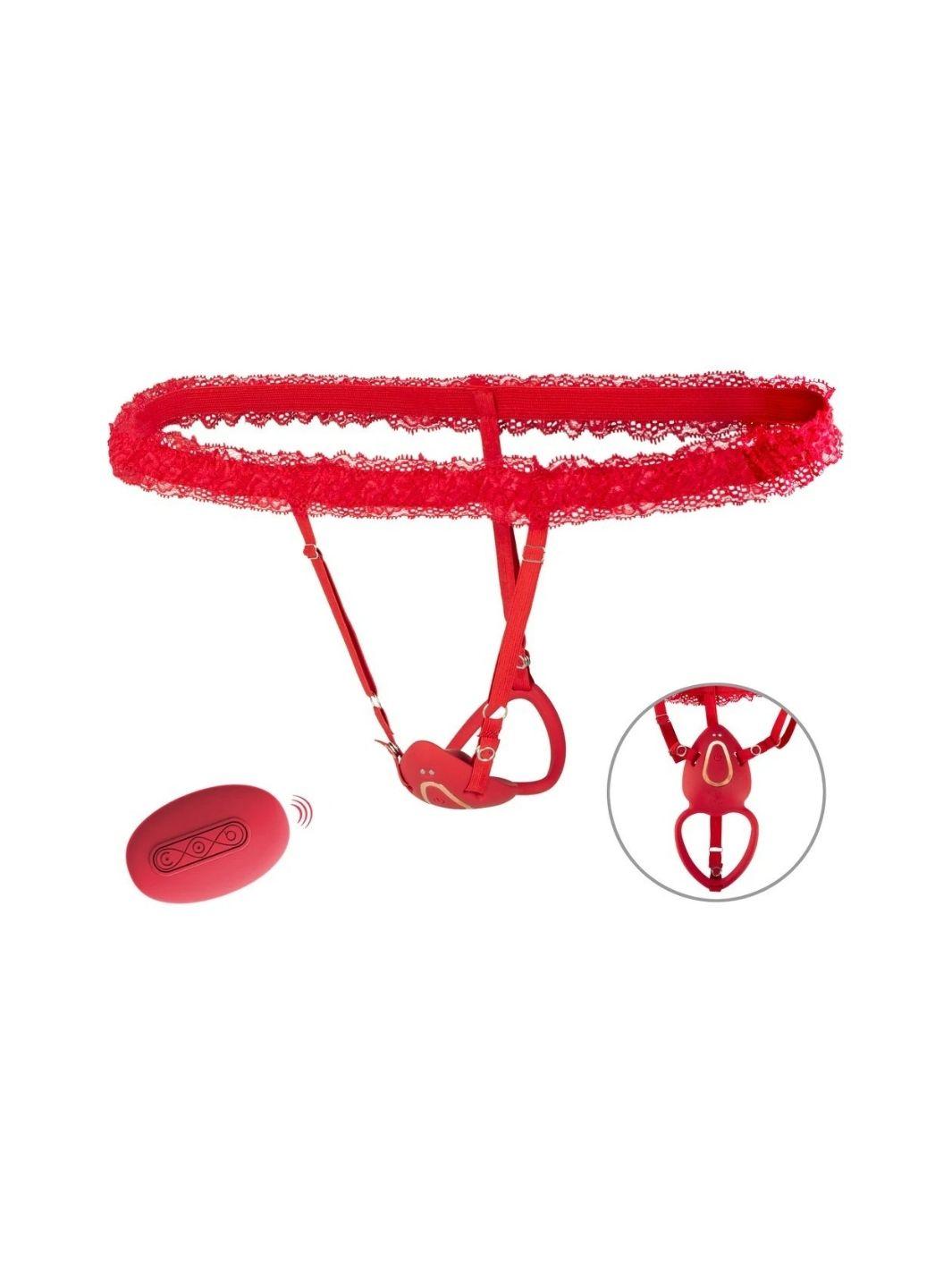 You2Toys opleg set rood | Clitoris vibrator - You2Toys | SIN&LACE