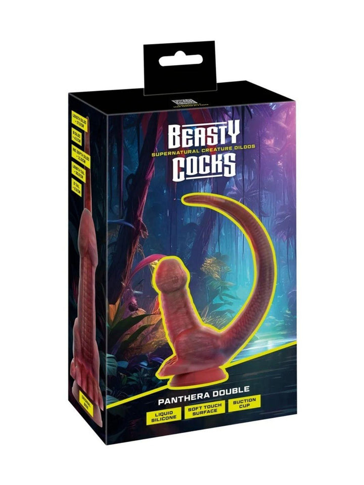 Beasty Cocks Panthera dubbele dildo | dubbele dildo - Beasty Cocks | SIN&LACE