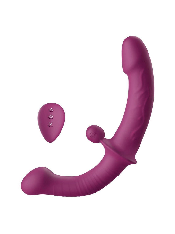 She.E.O Dubbelzijdige G-spot Koppelvibrator Paars | Koppel vibrator - She.E.O | SIN&LACE