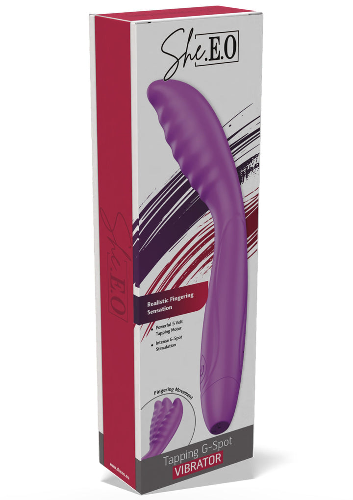 She.E.O. Stotende G-Spot Vibrator | Stotende vibrator - She.E.O. | SIN&LACE