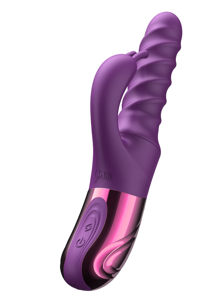 She.E.O. Swirl Rabbit Vibrator | Rabbit vibrator - She.E.O. | SIN&LACE