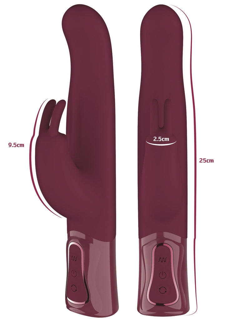 She.E.O Roterende Dikke Rabbit Vibrator Paars - productfoto 7 | SIN&LACE