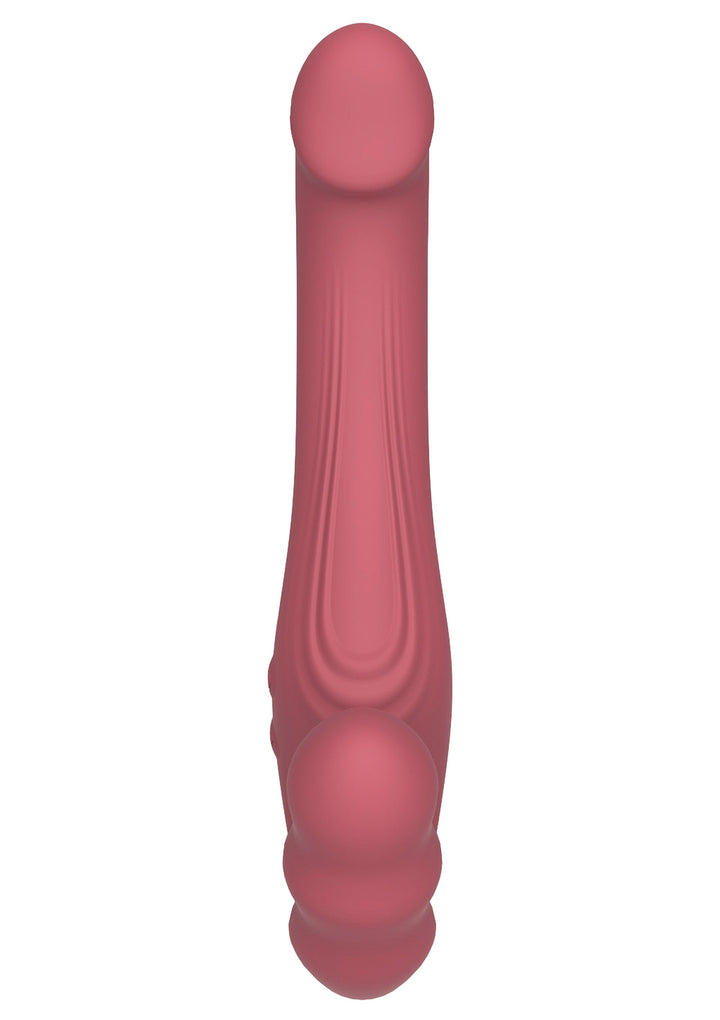 She.E.O Strapless Strap-On Vibrator Roze - productfoto 4 | SIN&LACE