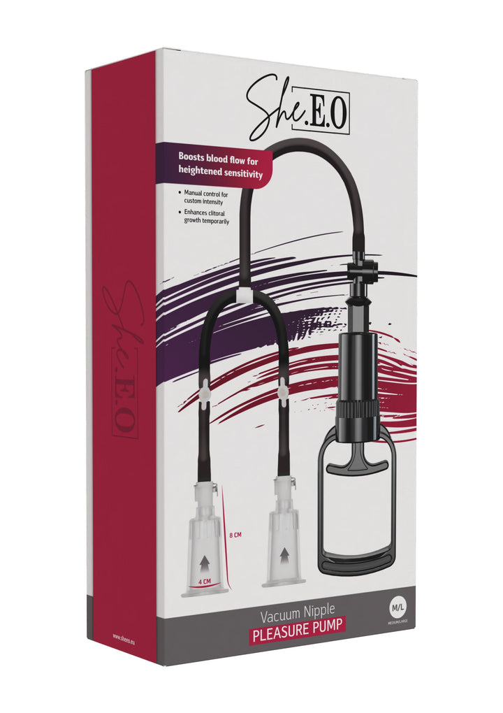 Vacuum Nipple Pleasure Pump M/L