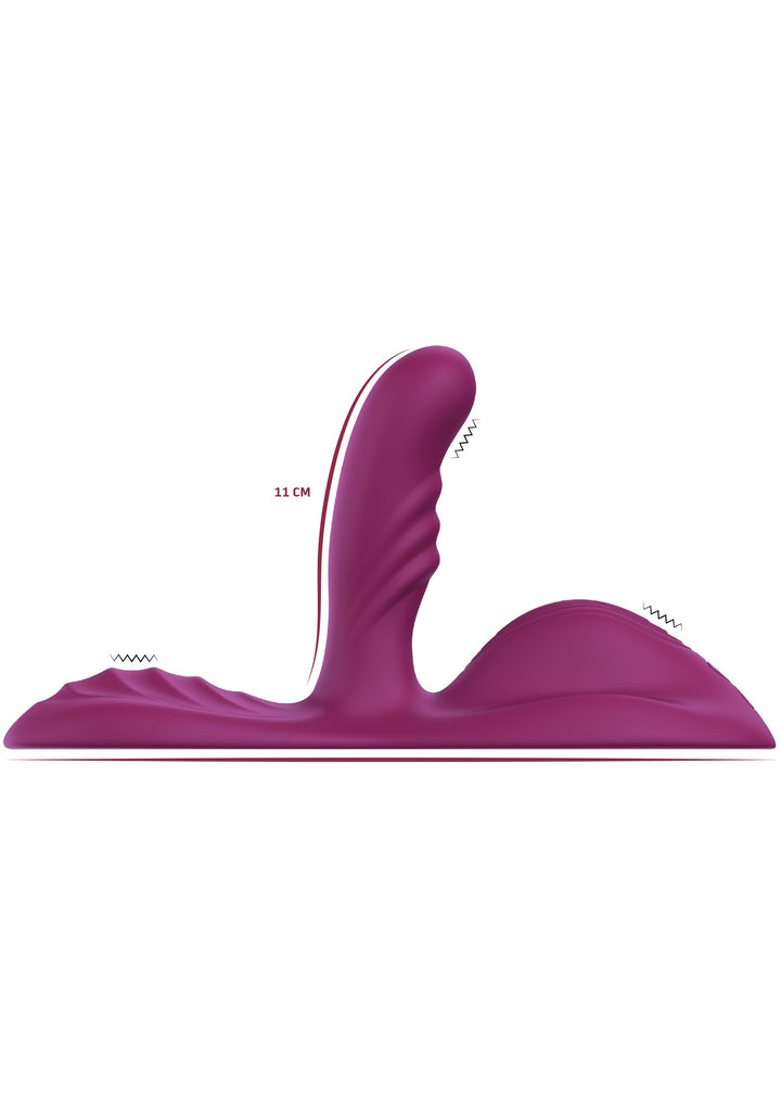 She.E.O Triple Motor Zadelvibrator Paars - productfoto 6 | SIN&LACE
