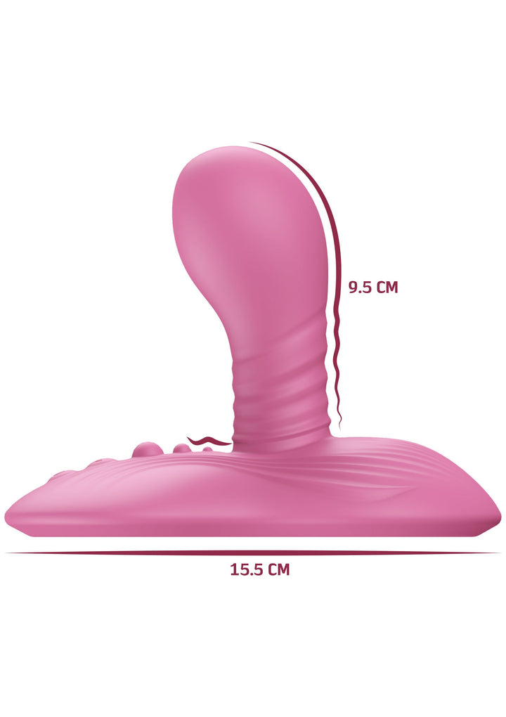 She.E.O Roterende Zadelvibrator Roze - productfoto 6 | SIN&LACE