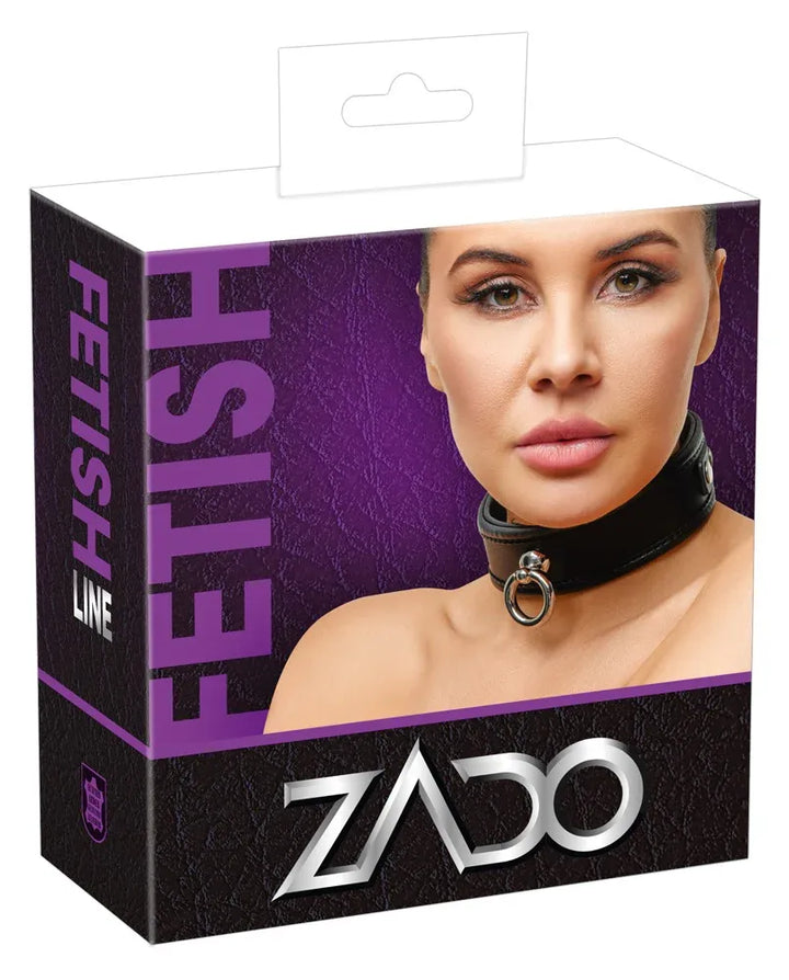 Leren Bondage Halsband - ZADO | Halsband - ZADO | SIN&LACE
